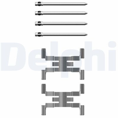 Piederumu komplekts, Disku bremžu uzlikas DELPHI LX0751