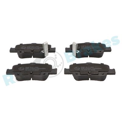 Bremžu uzliku kompl., Disku bremzes RAP BRAKES R-P1266