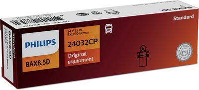 Kvēlspuldze, Instrumentu paneļa apgaismojums PHILIPS 24032CP