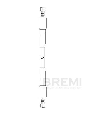 Augstsprieguma vads BREMI 385/40