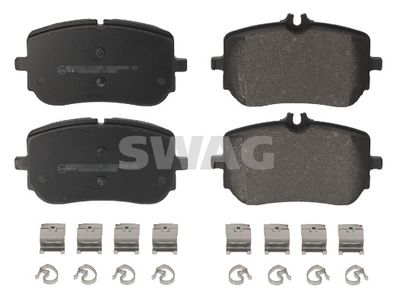 Bremžu uzliku kompl., Disku bremzes SWAG 33 11 0388