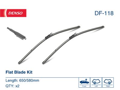 Stikla tīrītāja slotiņa DENSO DF-118