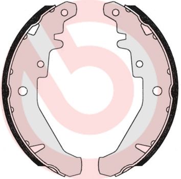 Комплект тормозных колодок BREMBO S 23 548