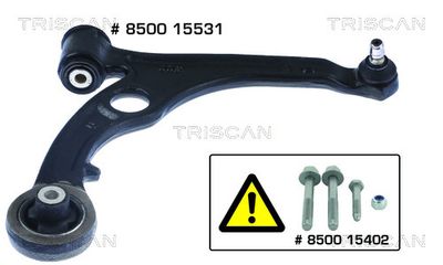 Рычаг независимой подвески колеса, подвеска колеса TRISCAN 8500 15531