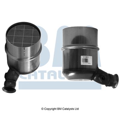 Сажевый / частичный фильтр, система выхлопа ОГ BM CATALYSTS BM11351HP