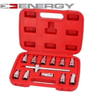 ENERGY NE00211 Muciņatslēgu komplekts, Eļļas noliešanas