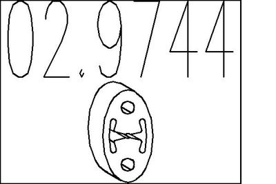 Triecienu slāpētājs, Izpūtējs MTS 02.9744