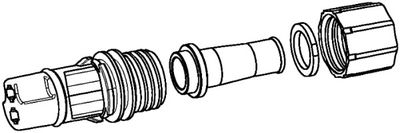 Комплект соединителей проводов HELLA 9XX 340 879-001