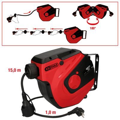 Кабельный барабан KS TOOLS 150.4217