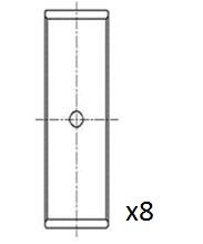 Шатунный подшипник FAI AutoParts BB2063-STD