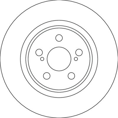 Bremžu diski TRW DF4641