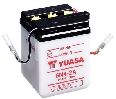 Startera akumulatoru baterija YUASA 6N4-2A