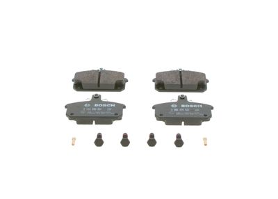 Комплект тормозных колодок, дисковый тормоз BOSCH 0 986 494 531