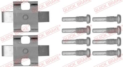 Комплектующие, колодки дискового тормоза QUICK BRAKE 109-1802