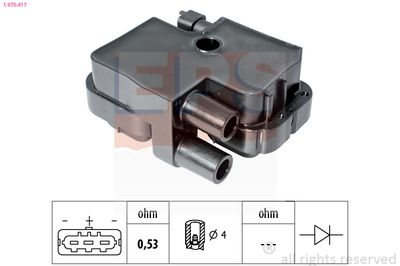 Катушка зажигания EPS 1.970.417