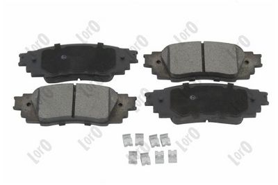 Bremžu uzliku kompl., Disku bremzes ABAKUS 231-02-142