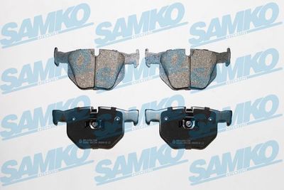Комплект тормозных колодок, дисковый тормоз SAMKO 5SP1194
