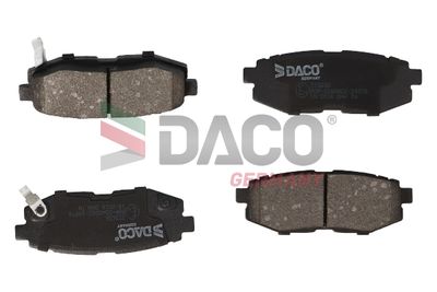 Комплект тормозных колодок, дисковый тормоз DACO 323636