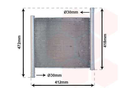 Radiators, Motora dzesēšanas sistēma VAN WEZEL 29002002