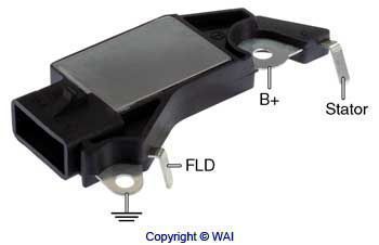 Ģeneratora sprieguma regulators WAI D411XHD