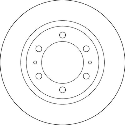 Тормозной диск TRW DF6817S