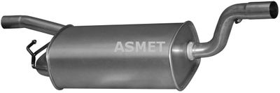 Средний глушитель выхлопных газов ASMET 07.243