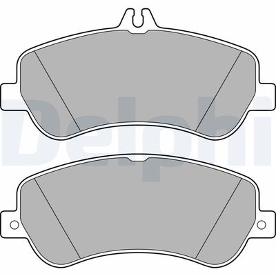 Bremžu uzliku kompl., Disku bremzes DELPHI LP2146