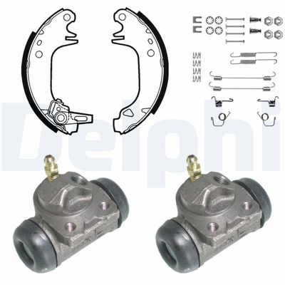 Комплект тормозных колодок DELPHI KP787