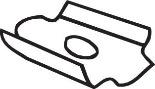 Кронштейн, система выпуска ОГ BOSAL 251-609