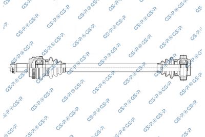 Приводной вал GSP 205093