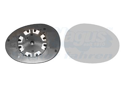 Spoguļstikls, Ārējais atpakaļskata spogulis VAN WEZEL 0910832