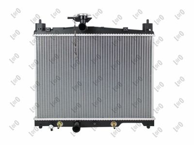 chłodnica YARIS (99-05) 1.0 1.3 (AUT / TECHNOLOGY: BRAZED) ABAKUS 051-017-0058