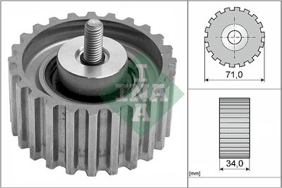 Parazīt-/Vadrullītis, Zobsiksna Schaeffler INA 532 0441 10