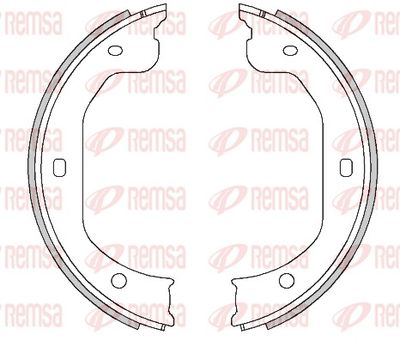 Bremžu loks, stāvbremze REMSA 4480.00
