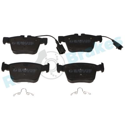 Bremžu uzliku kompl., Disku bremzes RAP BRAKES R-P1607