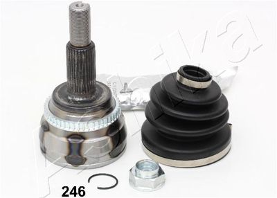 Šarnīru komplekts, Piedziņas vārpsta ASHIKA 62-02-246