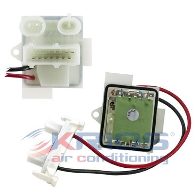 Доп.резистор, электродвигатель (вентилятор радиатора) MEAT & DORIA K109199