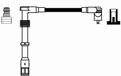 Augstsprieguma vads NGK 36039