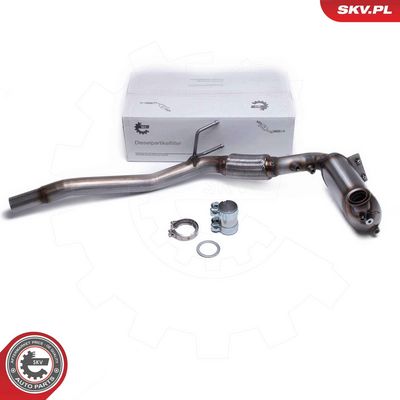 Nosēdumu-/Daļiņu filtrs, Izplūdes gāzu sistēma ESEN SKV 62SKV515