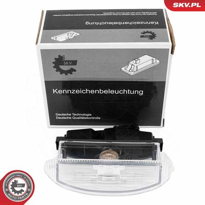 Numurzīmes apgaismojuma lukturis ESEN SKV 72SKV011