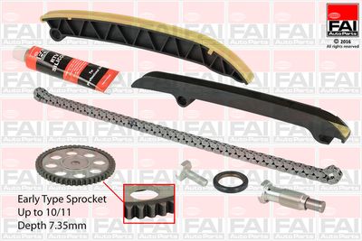 Комплект цели привода распредвала FAI AUTOPARTS TCK208