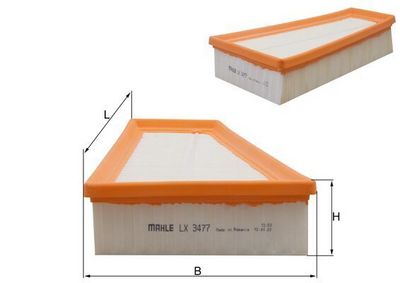 Воздушный фильтр KNECHT LX 3477