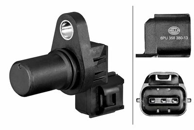 Devējs, ātrums/rotācijas frekvence HELLA 6PU 358 380-131