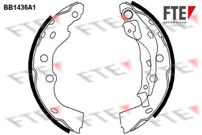 Bremžu loku komplekts FTE 9100160