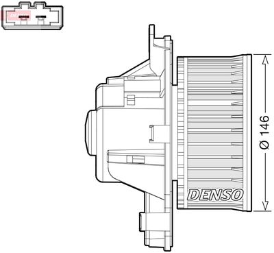 Salona ventilators DENSO DEA21014