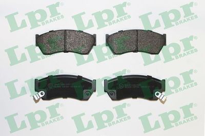 Комплект тормозных колодок, дисковый тормоз LPR 05P343