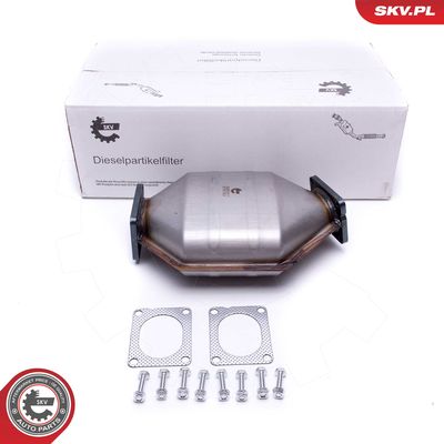 Nosēdumu-/Daļiņu filtrs, Izplūdes gāzu sistēma ESEN SKV 62SKV511