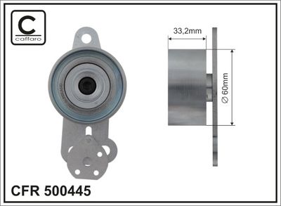 Siksnas spriegotājs, Zobsiksna CAFFARO 500445