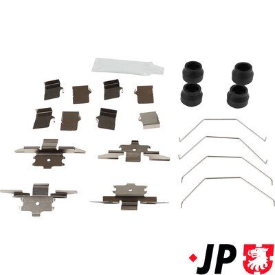 Комплектующие, колодки дискового тормоза JP GROUP 1564004710