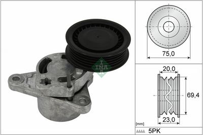 Siksnas spriegotājs, Ķīļsiksna Schaeffler INA 534 0822 10